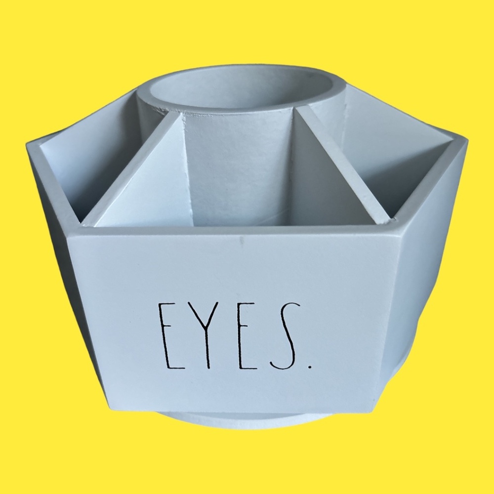 RAE DUNN NEW 360 Rotating Makeup Organizer